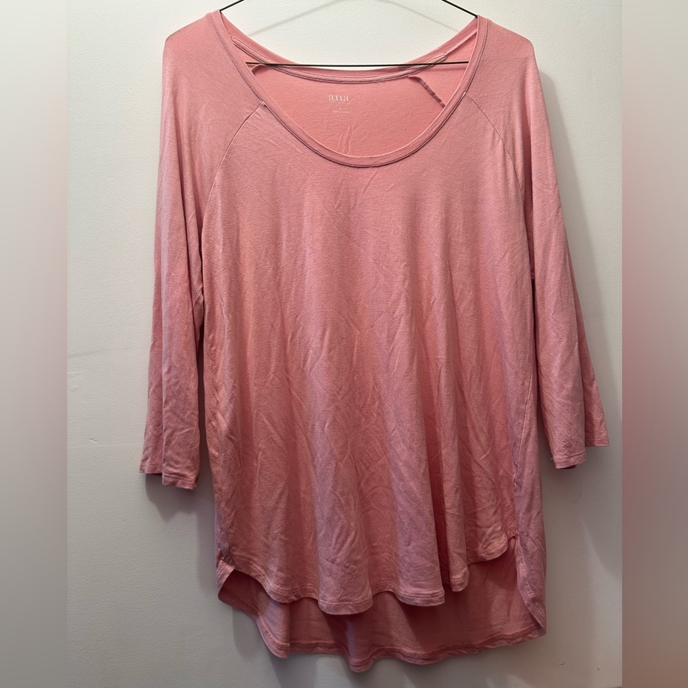 a.n.a Women's Rose Long Sleeve Top